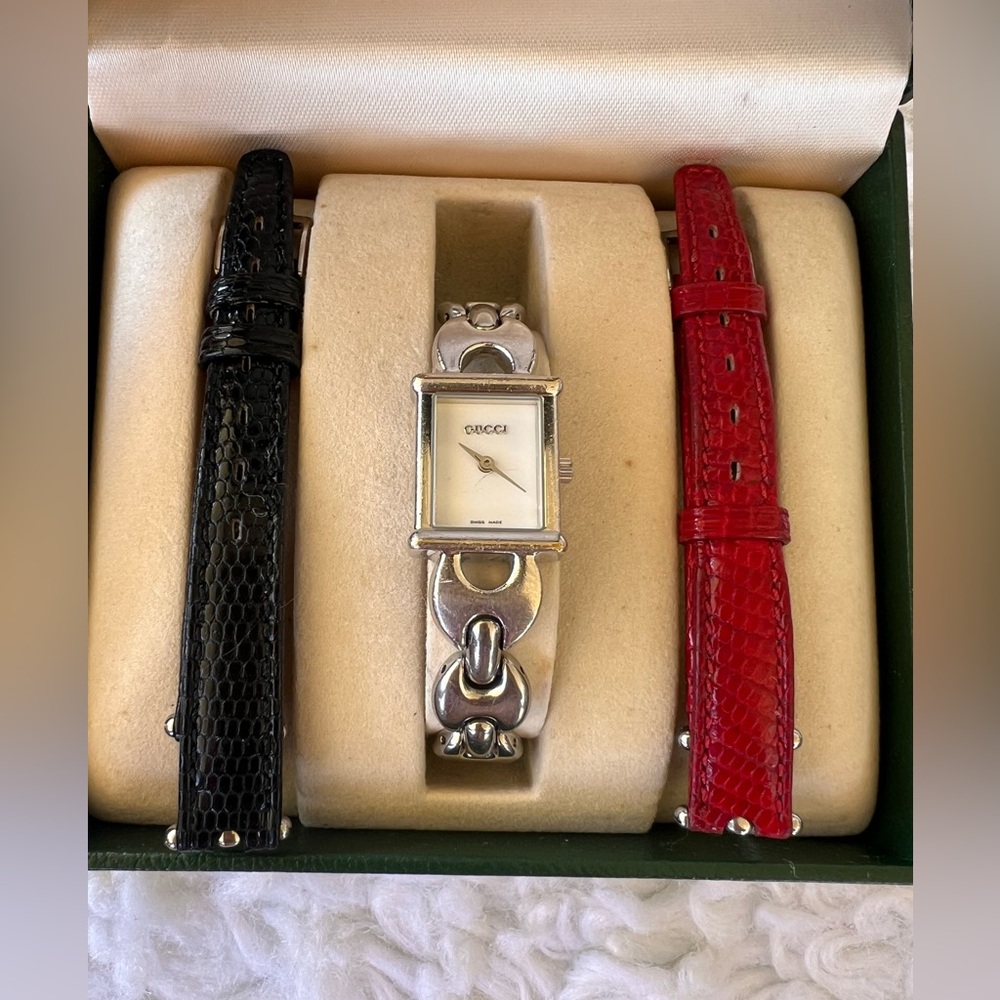 Gucci Wallet Interchangeable Belt Watch